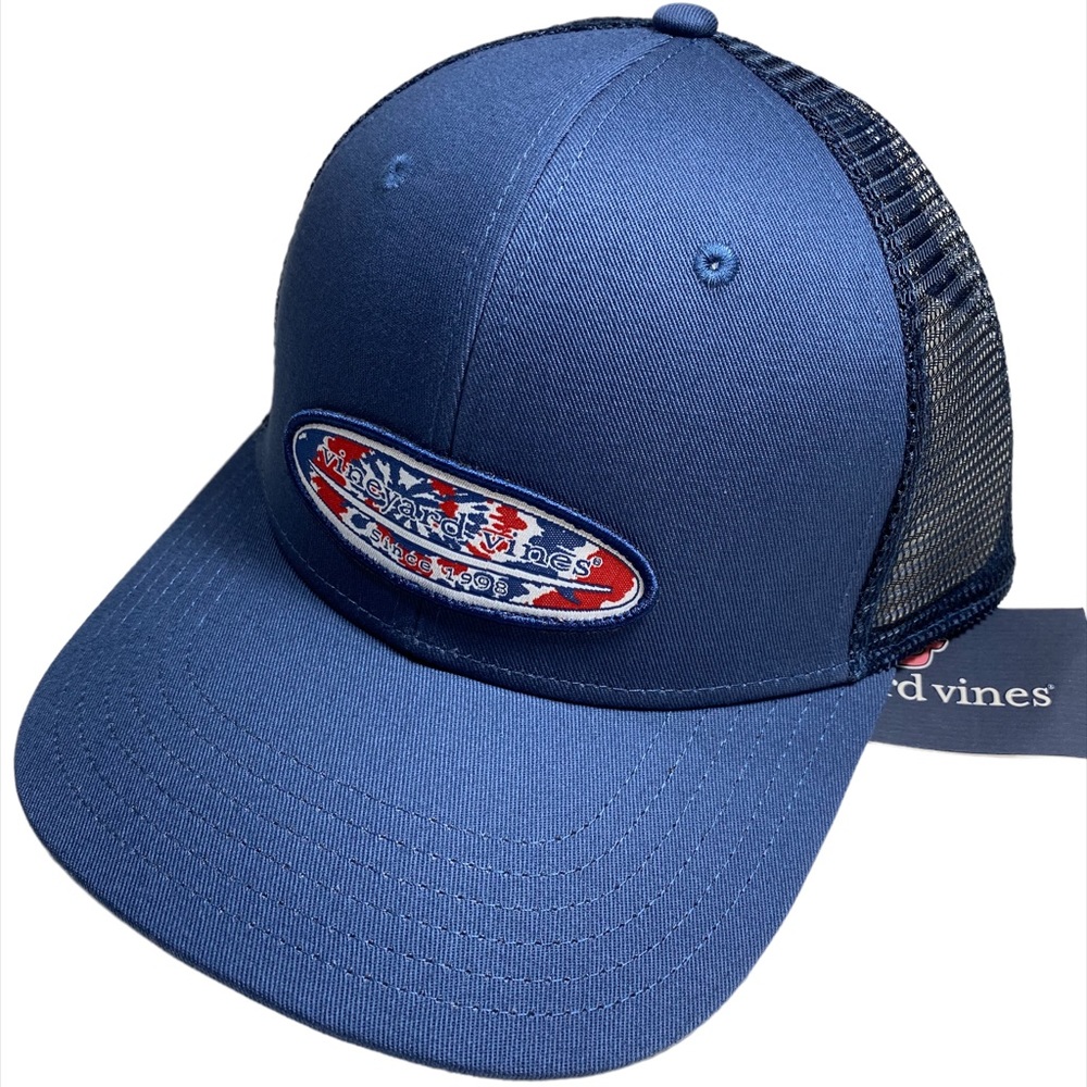 VINEYARD VINES TYE DYE TRUCKER HAT.MOONSHINE.NWT.MSRP$30.00